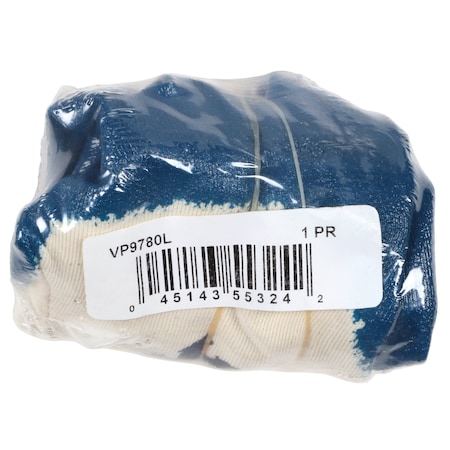 Mcr Safety Nitrile, Textured, Palm, Blue, S 72 PK VP9780S